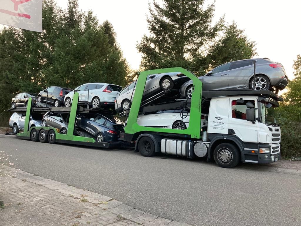 transporte de automóveis 